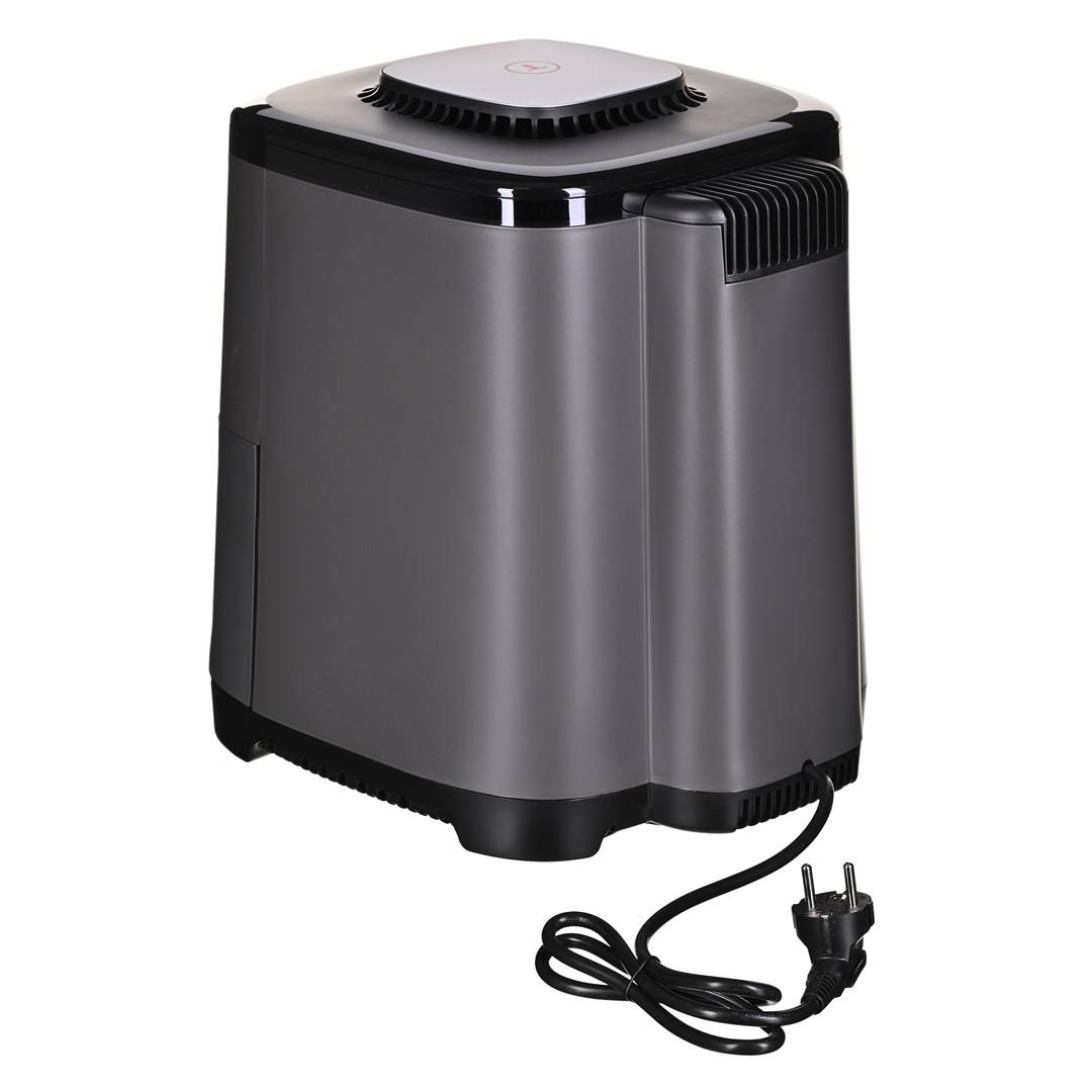 Tefal Easy Fry Silence EY551HE0 frituurpan, 5 liter, vrijstaand model, zwart, grijs, roestvrij staal-6