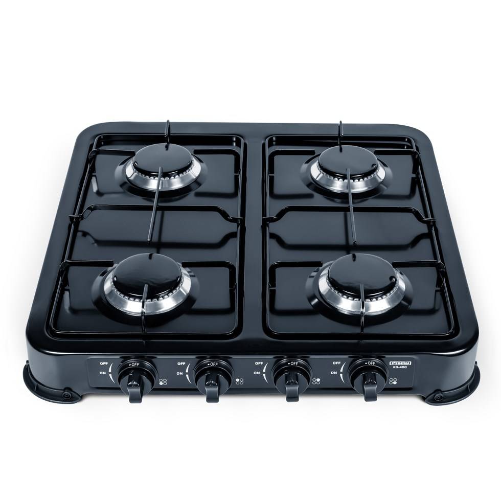 Promis KG400C kookplaat Zwart, Wit, Gasfornuis, 4 zones-2