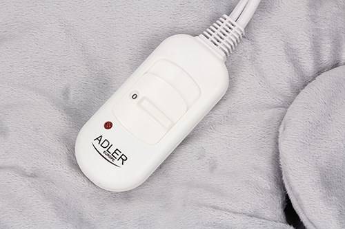 Adler AD 7403 elektrische voetenwarmer 80 W Grijs-2