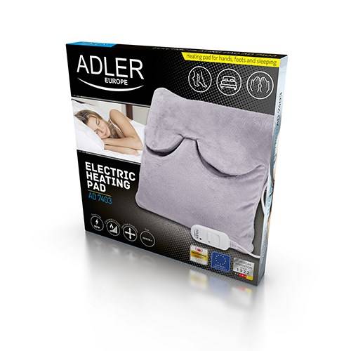 Adler AD 7403 elektrische voetenwarmer 80 W Grijs-3