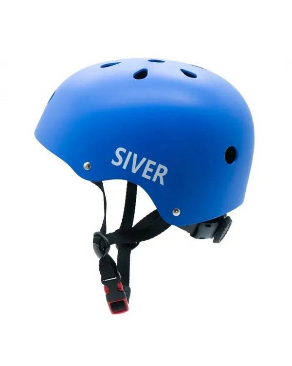 Kinderhelm Motus Silver MOTHAM8LB maat L, blauw