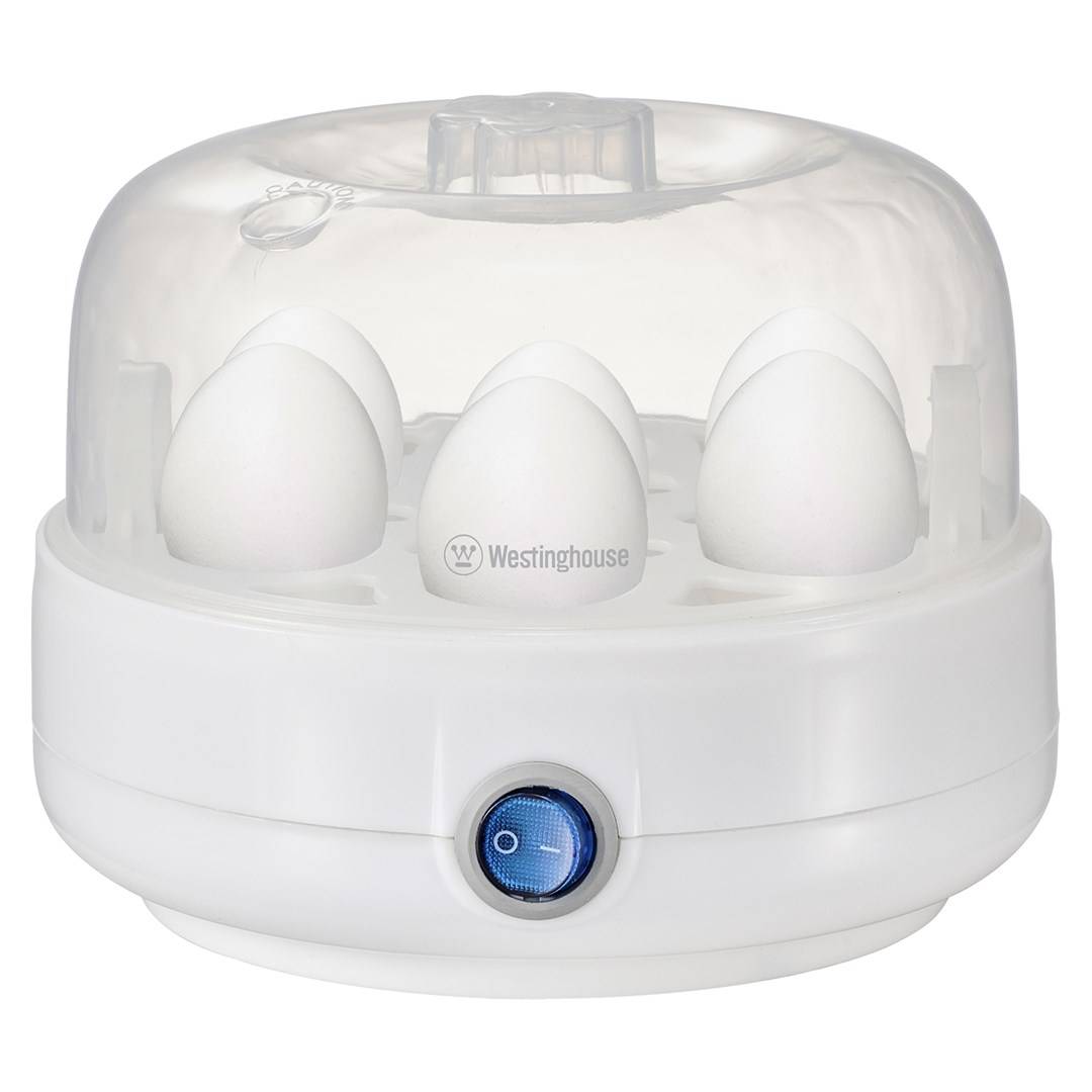 Westinghouse WKEB201EU eierkoker voor 7 eieren, 150 W, wit.-0