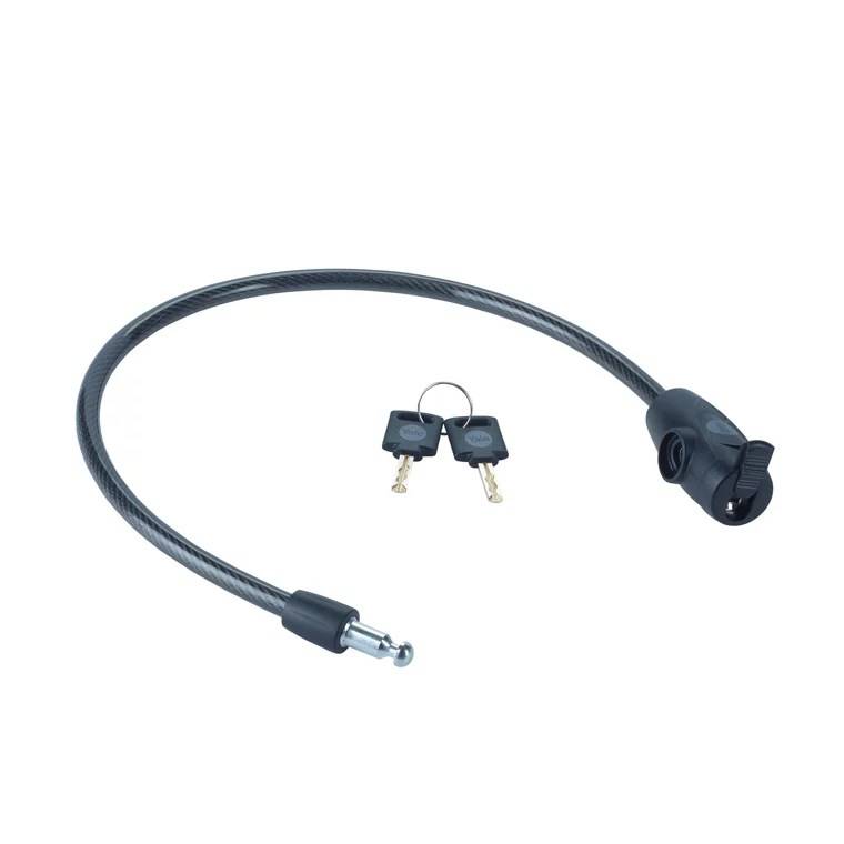 Fietskabel met sleutel 10 mm - YCK0/10/60/2 Zwart-0