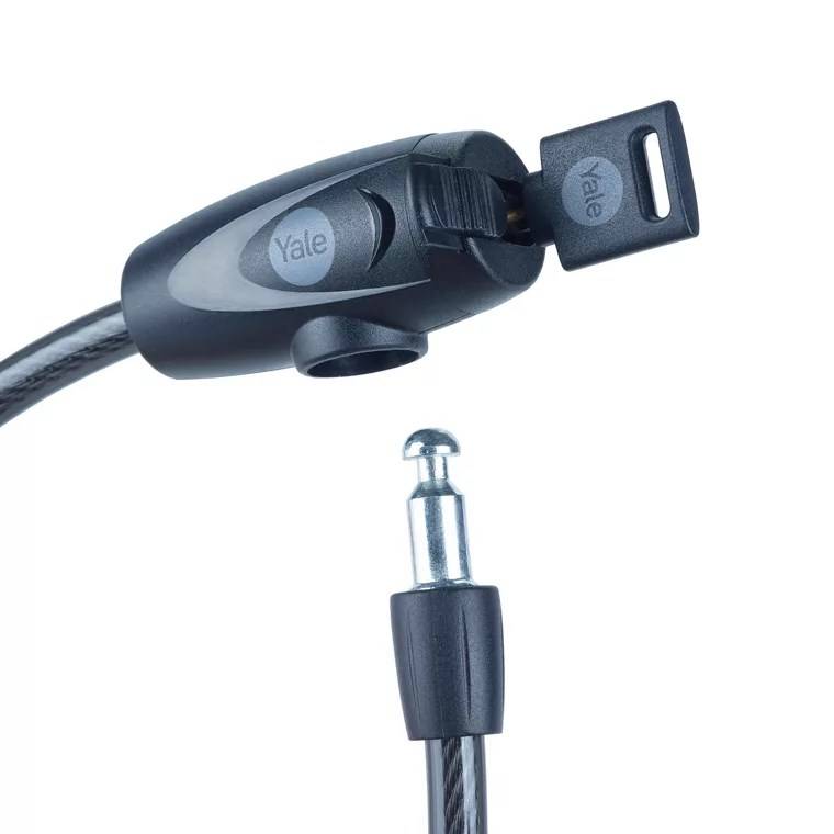 Fietskabel met sleutel 10 mm - YCK0/10/60/2 Zwart-1