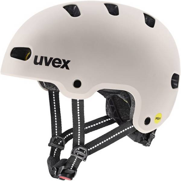 UVEX Kid 4 Style MIPS kinderfietshelm, warmgrijs mat