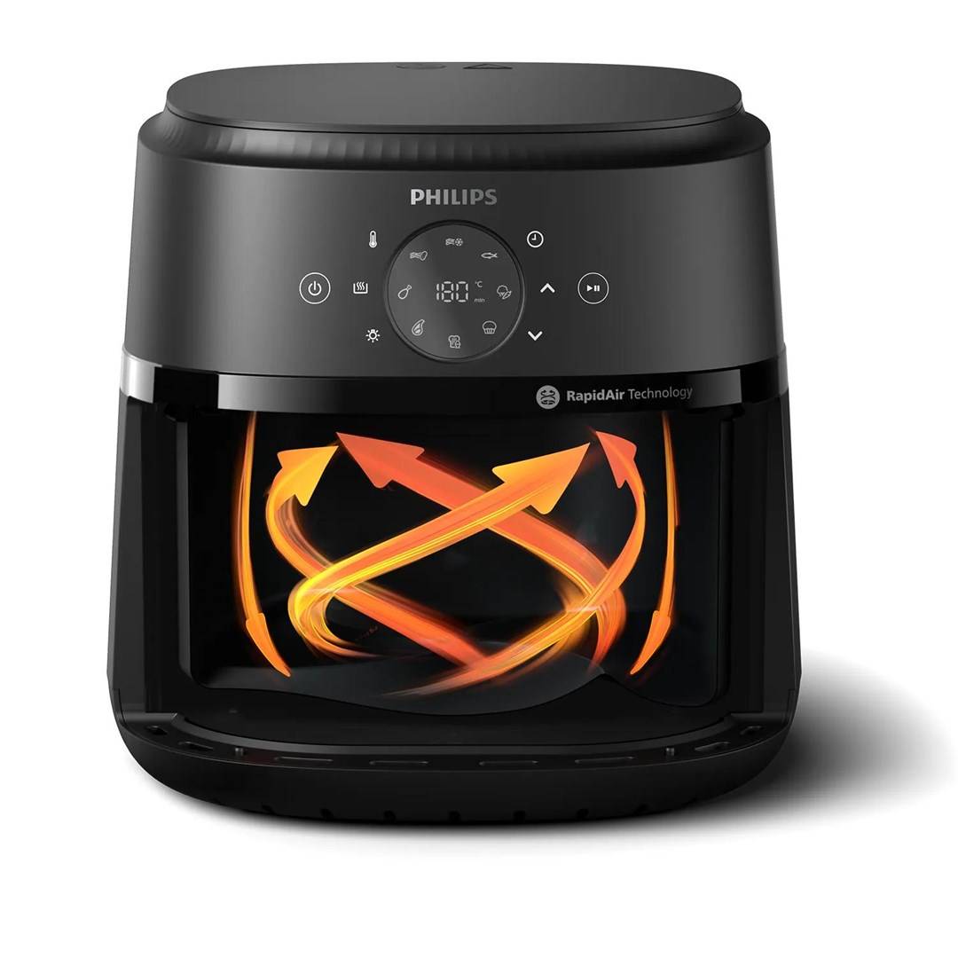 Philips 2000-serie NA231/00 Airfryer 6,2 L (zilver)-1