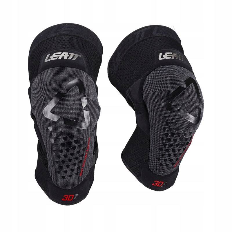 LEATT Knee Guard 3DF 5.0 Evo kniebeschermers maat L, zwart-0