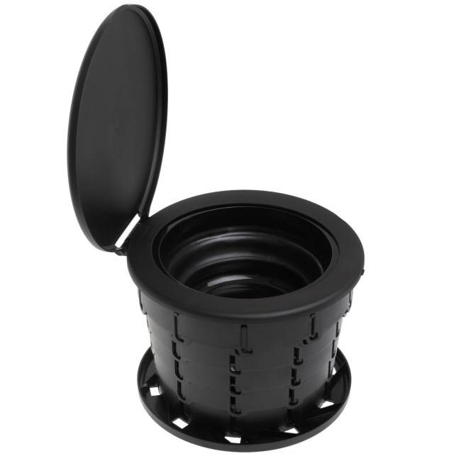 Camry CR 1041 Opvouwbaar Draagbaar Toilet Zwart-3