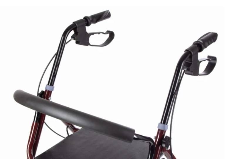 Vierwielige rollator met zitfunctie-2