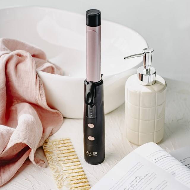 Adler AD 2120 draadloze USB-kruller, zwart, roze-6