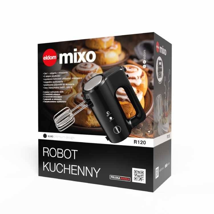 ELDOM R120 MIXO Keukenmachine zwart-5