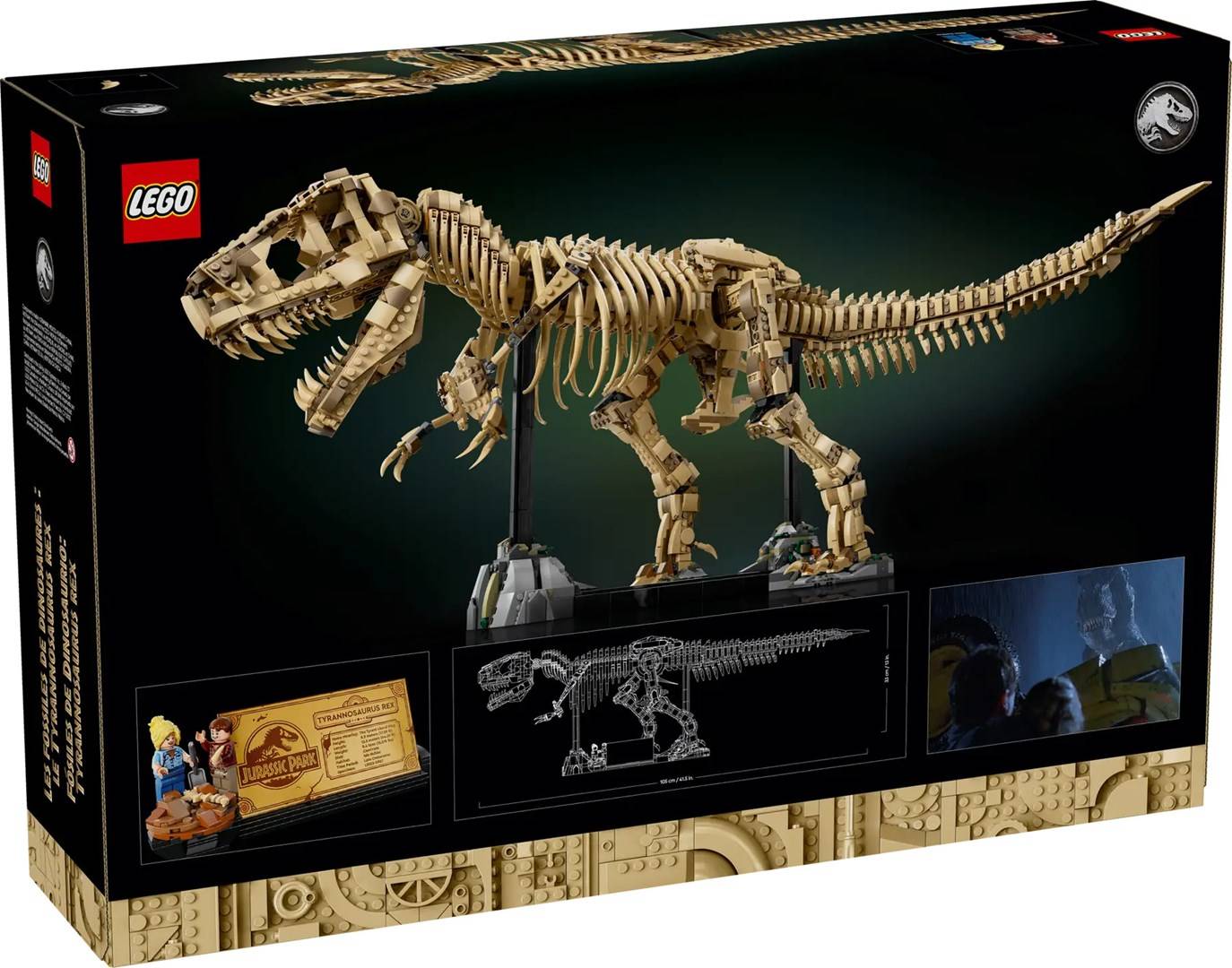 LEGO JURASSIC WORLD 76968 Dinosaurusfossielen: Tyrannosaurus rex-1