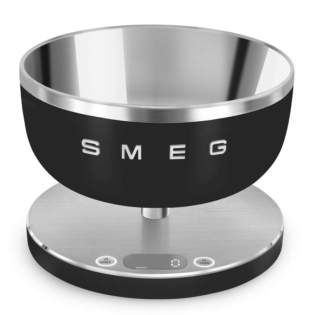 Smeg Collezione Keukenweegschaal KSC01BLMWW Zwart-0