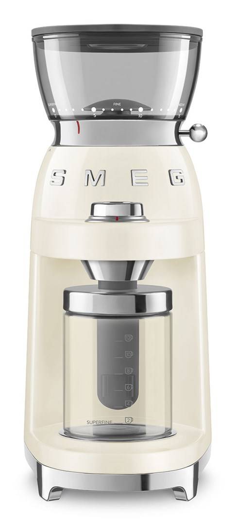 Smeg CGF03CREU koffiemolen 150 W Crème-0