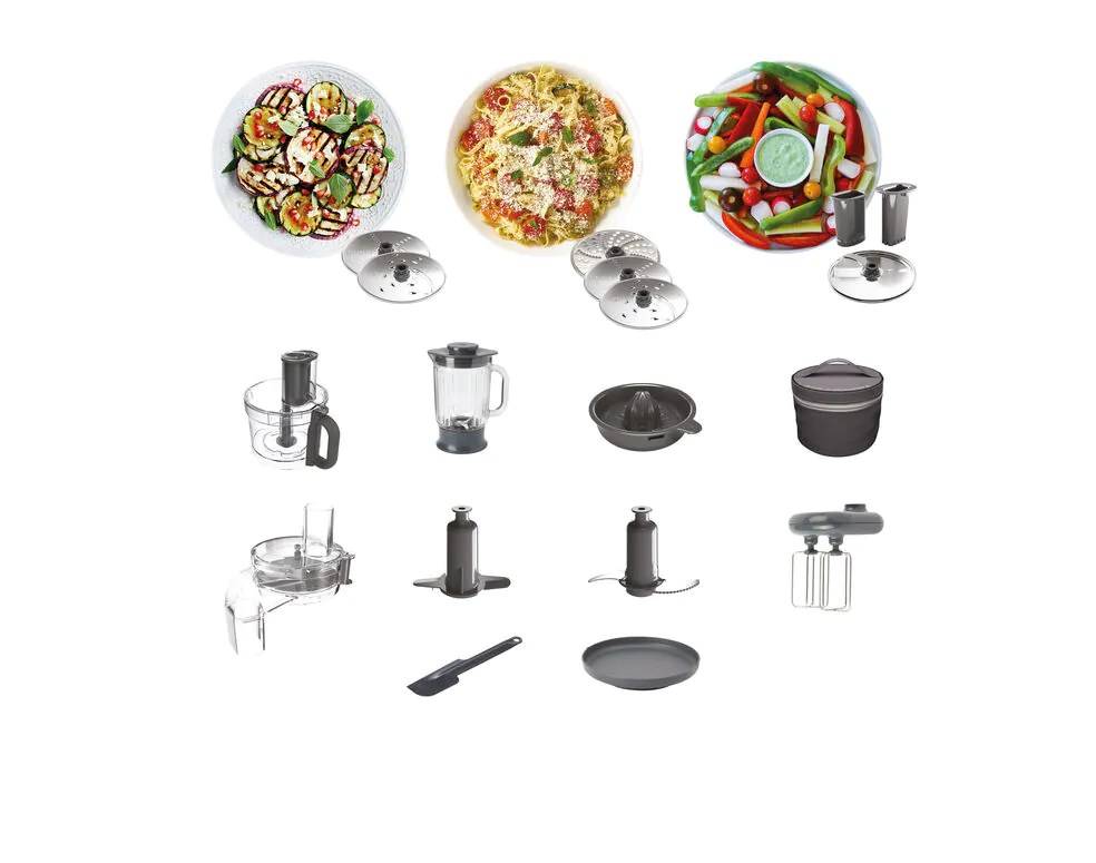 Kenwood FDM72.990SS keukenmachine 3 liter, roestvrij staal, ingebouwde weegschaal-3