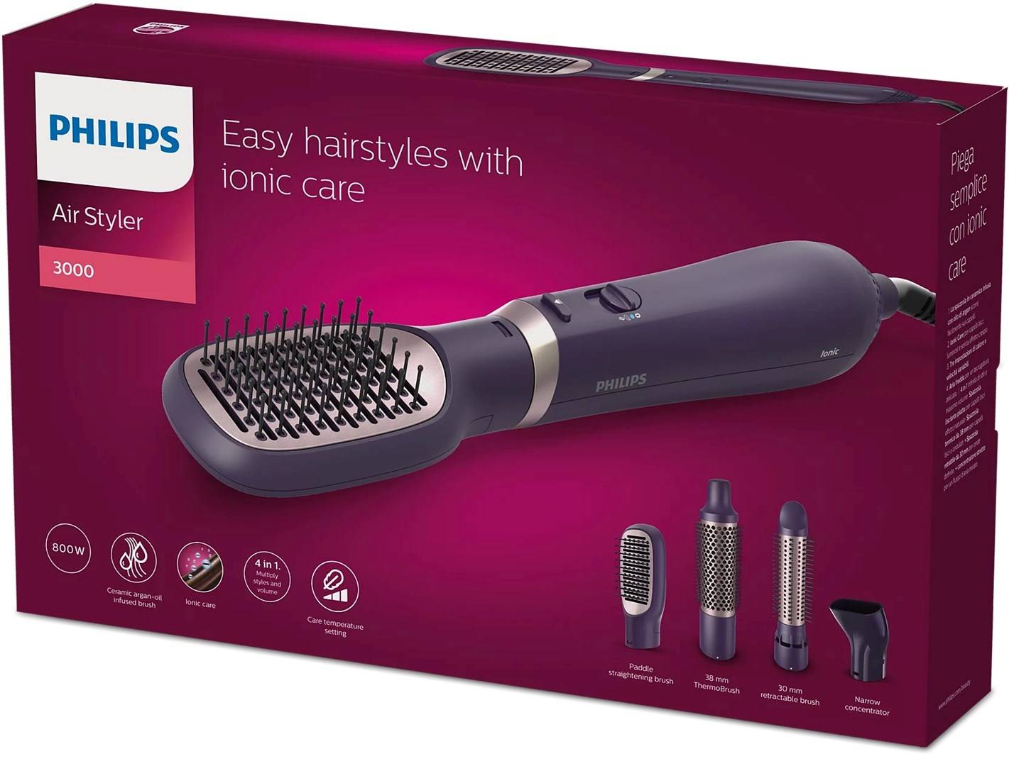Philips 3000-serie BHA313/00 heteluchtstyler 800 W-4