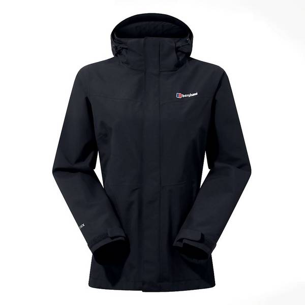 BERGHAUS Hillwalker Gore-Tex InterActive Jacket - damesjas, maat S (zwart)