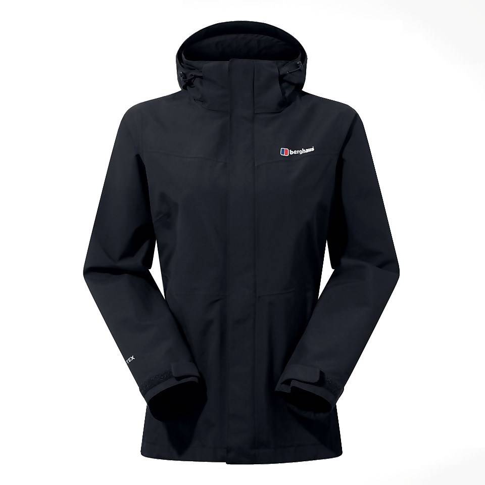 BERGHAUS Hillwalker Gore-Tex InterActive Jacket - damesjas, maat S (zwart)-0