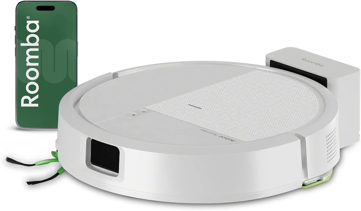 iRobot Roomba 115 Combo Robotstofzuiger + Automatisch Leeglaadstation Wit-1