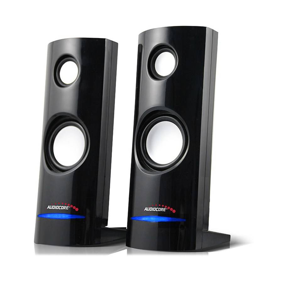 Audiocore AC860 2-weg luidspreker 4 W Zwart Bedraad-0