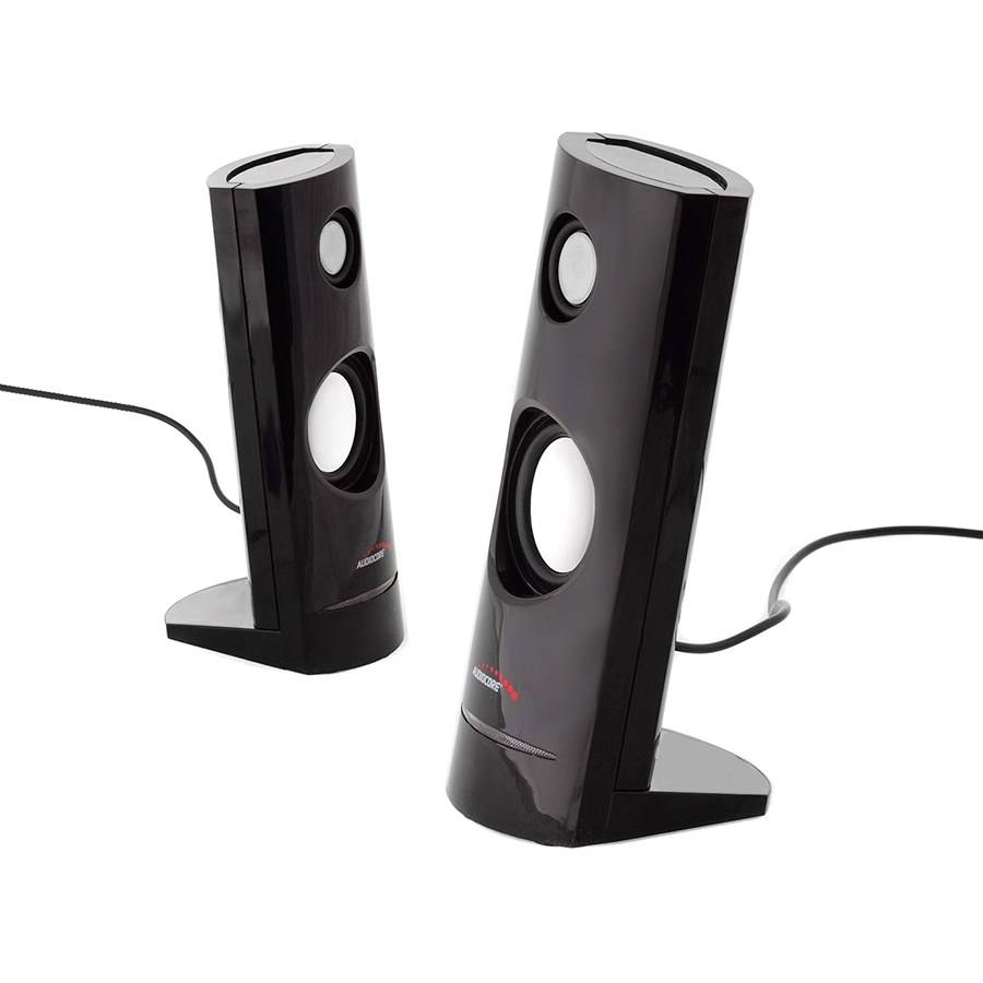Audiocore AC860 2-weg luidspreker 4 W Zwart Bedraad-1