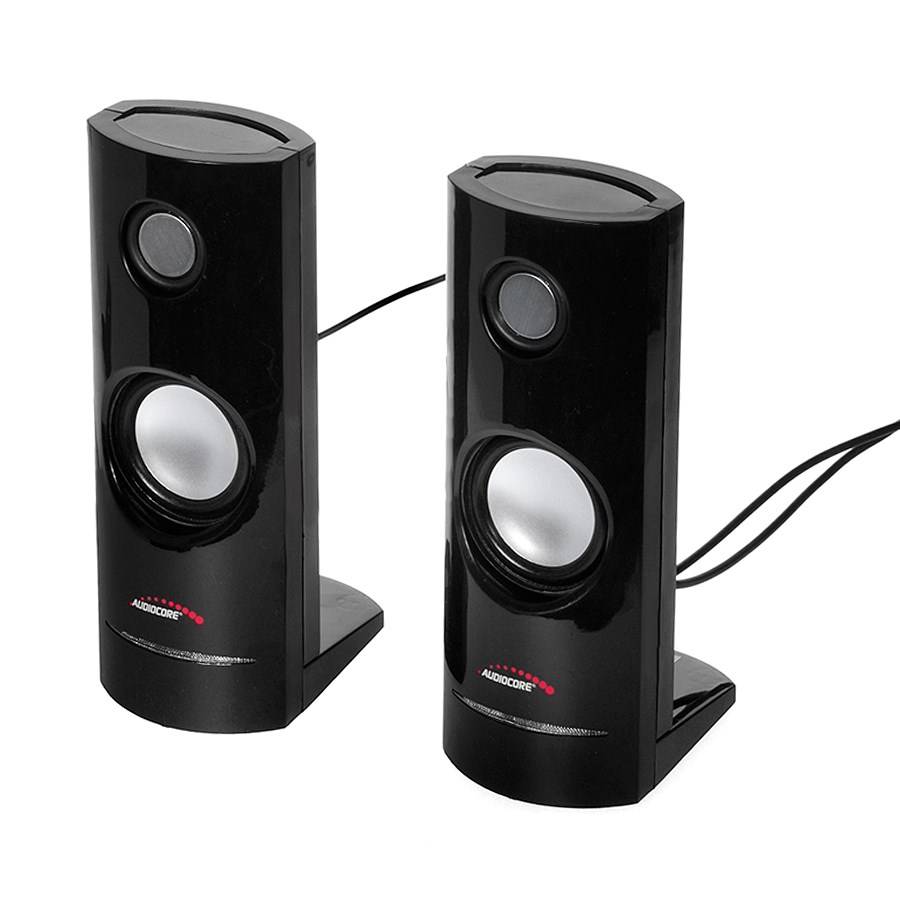 Audiocore AC860 2-weg luidspreker 4 W Zwart Bedraad-3