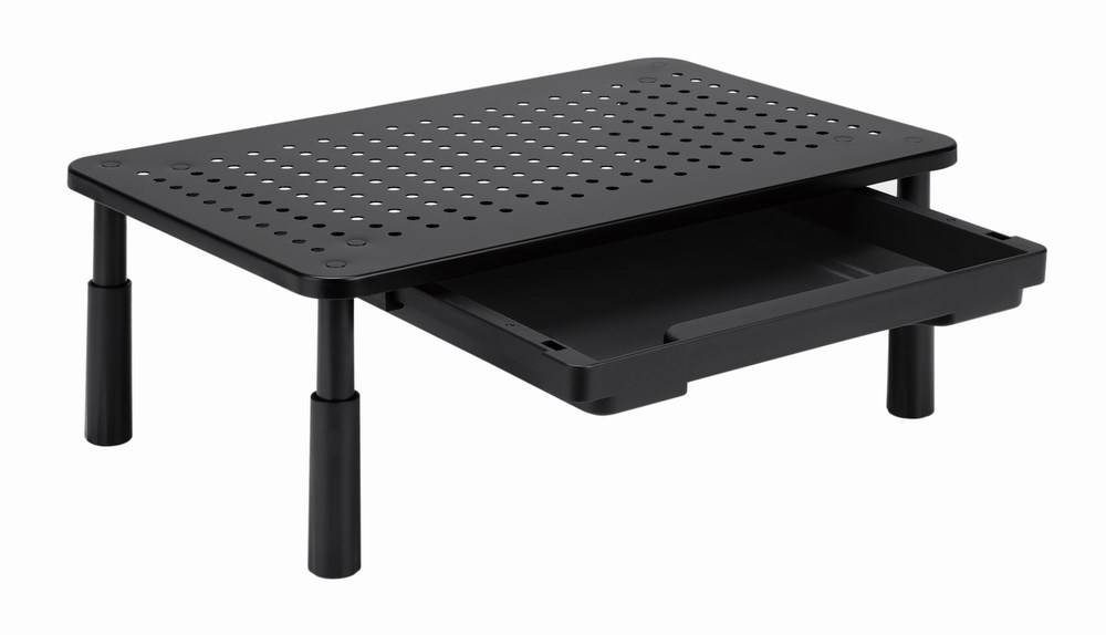 GEMBIRD MS-TABLE-D-01 Monitorstandaard; 20kg; zwart; plastic,staal; 370x235x140mm - 1 stuk-4
