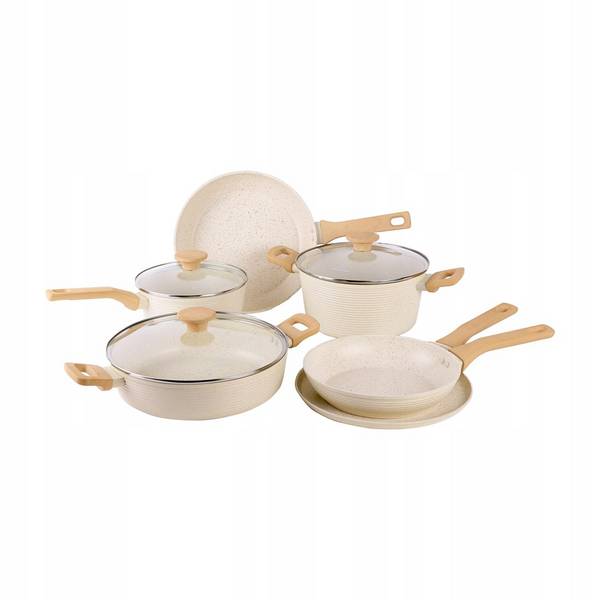 Westinghouse WCCS205909A aluminium kookgerei set, 9-delig
