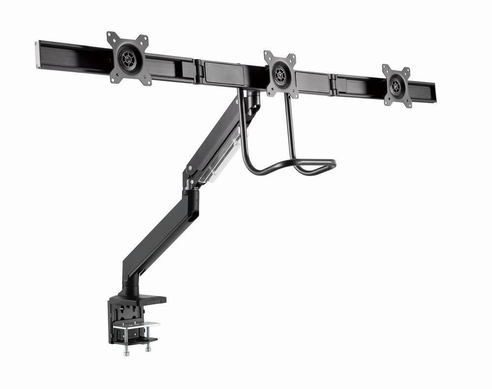 Gembird MA-DA3-03 monitorbeugel/standaard 68,6 cm (27") Bureau Zwart-2