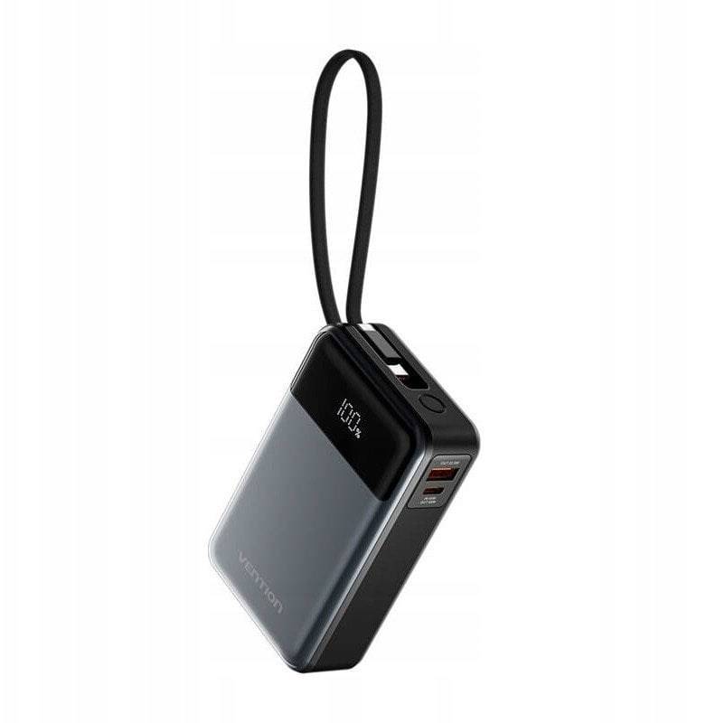 Vention 20000mAh 65W powerbank met USB-C-kabel-1