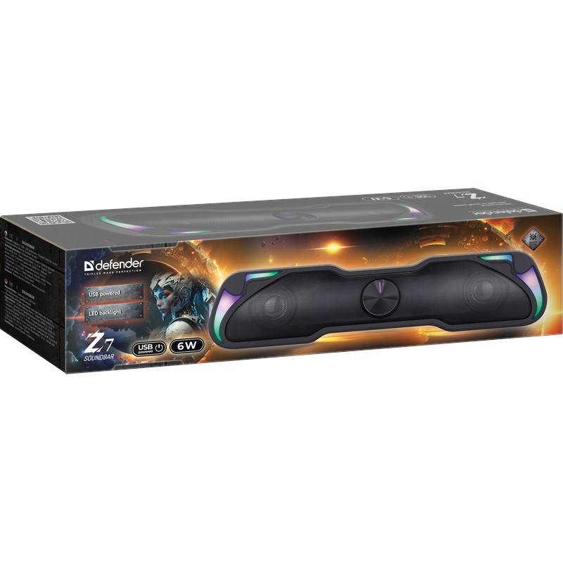 DEFENDER BLUETOOTH SOUNDBAR Z7 6W LED USB-2