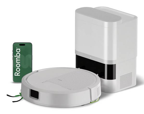 iRobot Roomba 115 Combo Robotstofzuiger + Automatisch Leeglaadstation Wit