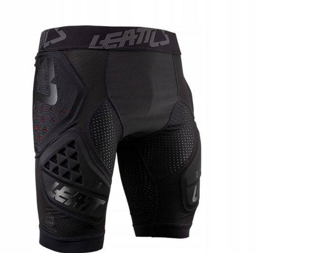 LEATT Impact Shorts 3DF 3.0 met bescherming, maat L, zwart-2