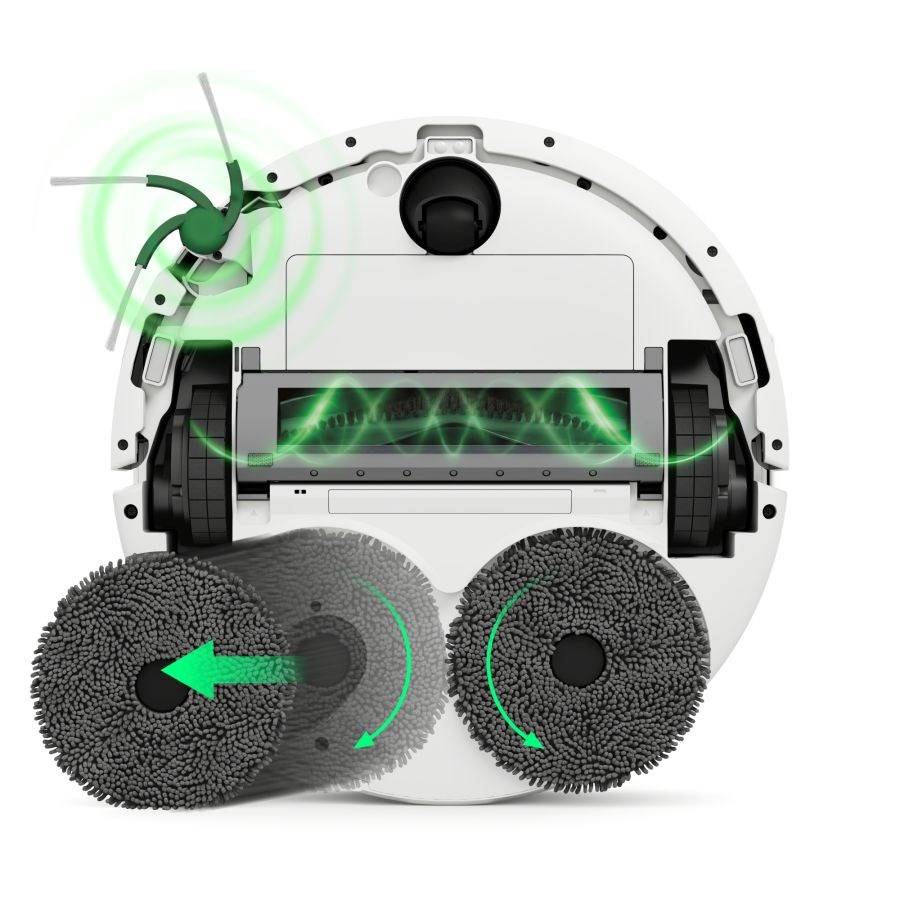 iRobot Roomba Plus 415 Combo Robotstofzuiger Wit + AutoWash Dock-4