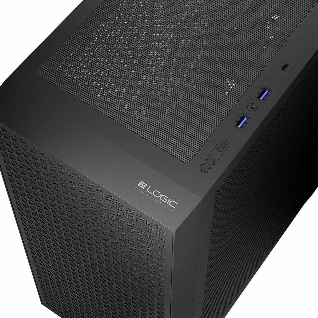 Logic DART PRO MIDI USB-C PC-behuizing zwart-4
