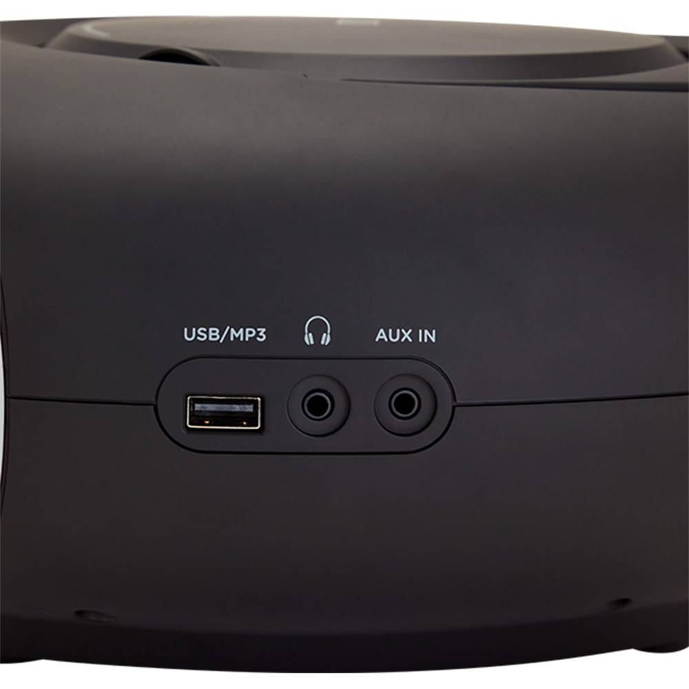 Aiwa BBTU-400SL draagbare stereo-installatie, analoog en digitaal, 6 W FM, zilverkleurig, MP3-weergave.-5