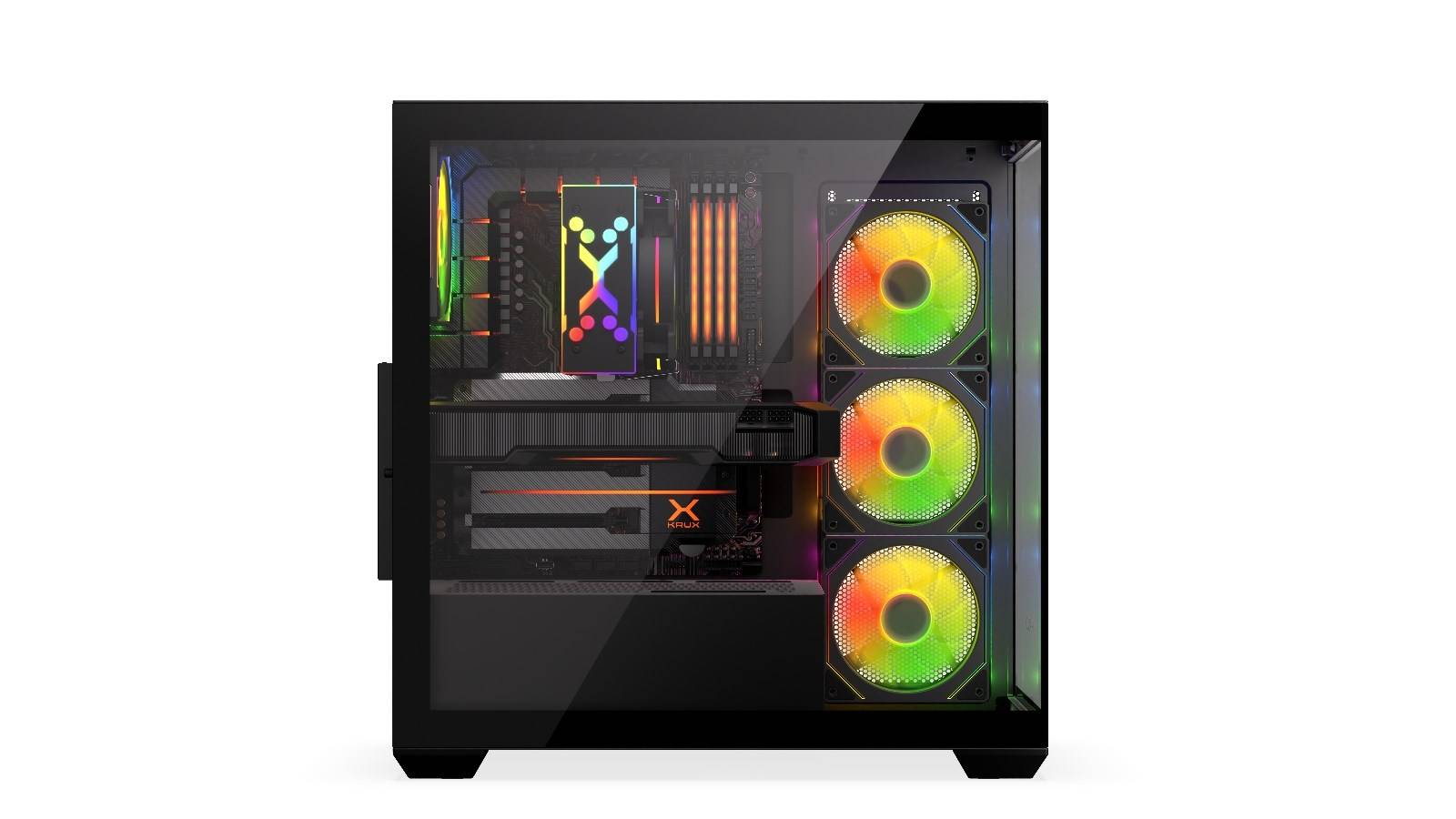 KRUX EXO (KRXD004) Behuizing Zwart-4