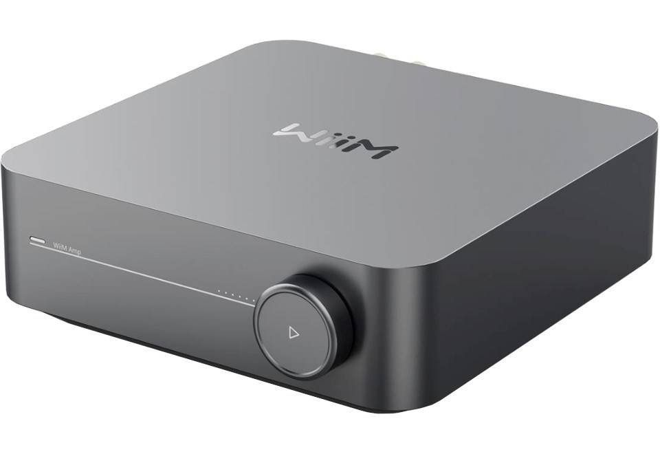 WiiM Amp Pro Donkergrijs - Stereo Streaming Versterker-0