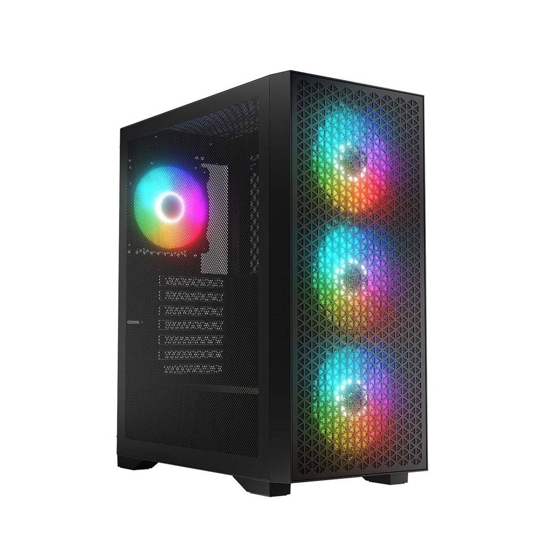 Logic DART PRO ARGB MIDI USB-C PC-behuizing zwart-0