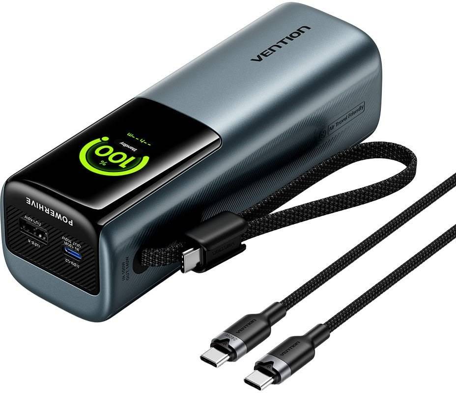 Vention Powerhive 27000mAh 200W powerbank + kabel-0