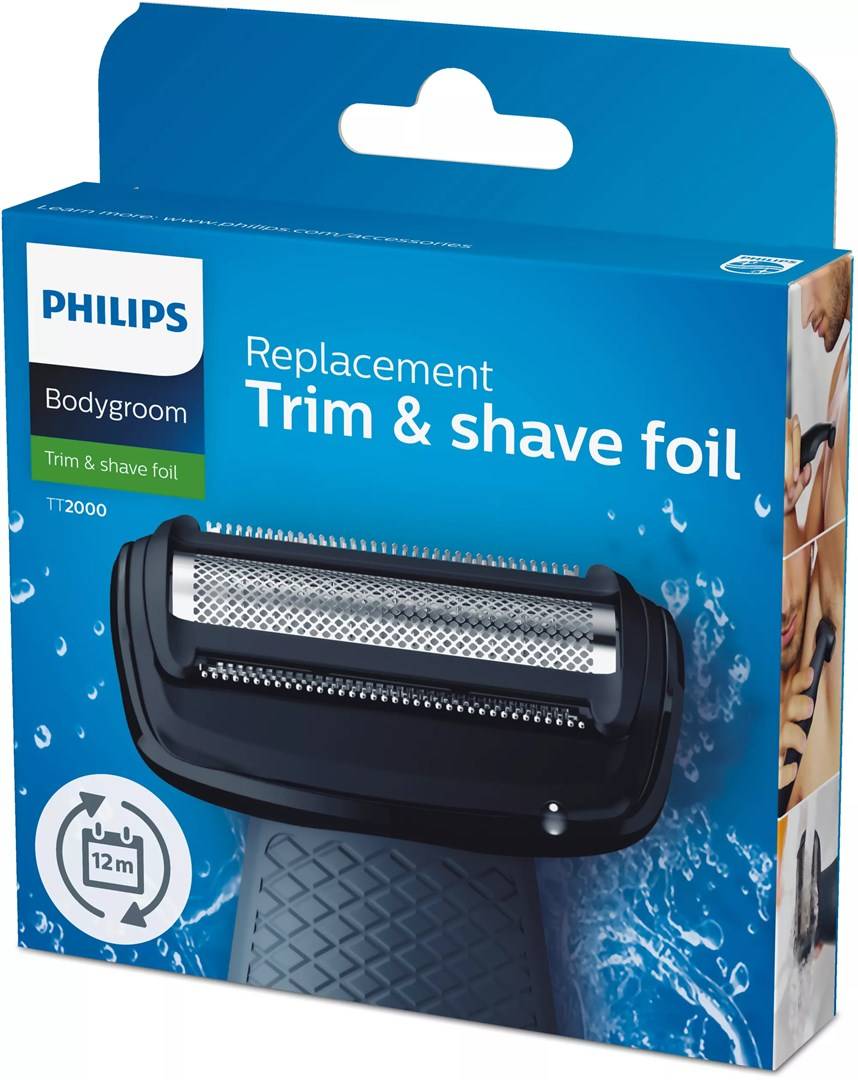 Philips Bodygroom vervangend scheerblad TT2000/43 Waterdichte vervangende scheerkop-1