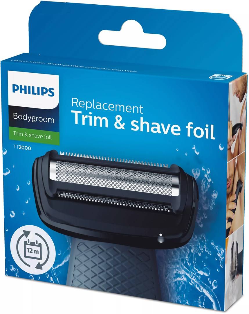 Philips Bodygroom vervangend scheerblad TT2000/43 Waterdichte vervangende scheerkop-3