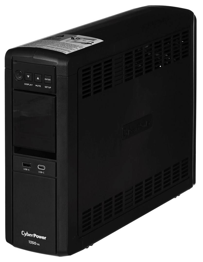 CyberPower CP1350EPFCLCD ononderbroken stroomvoorziening (UPS) Line-Interactive 1,35 kVA 780 W 6 AC-uitgangen-0