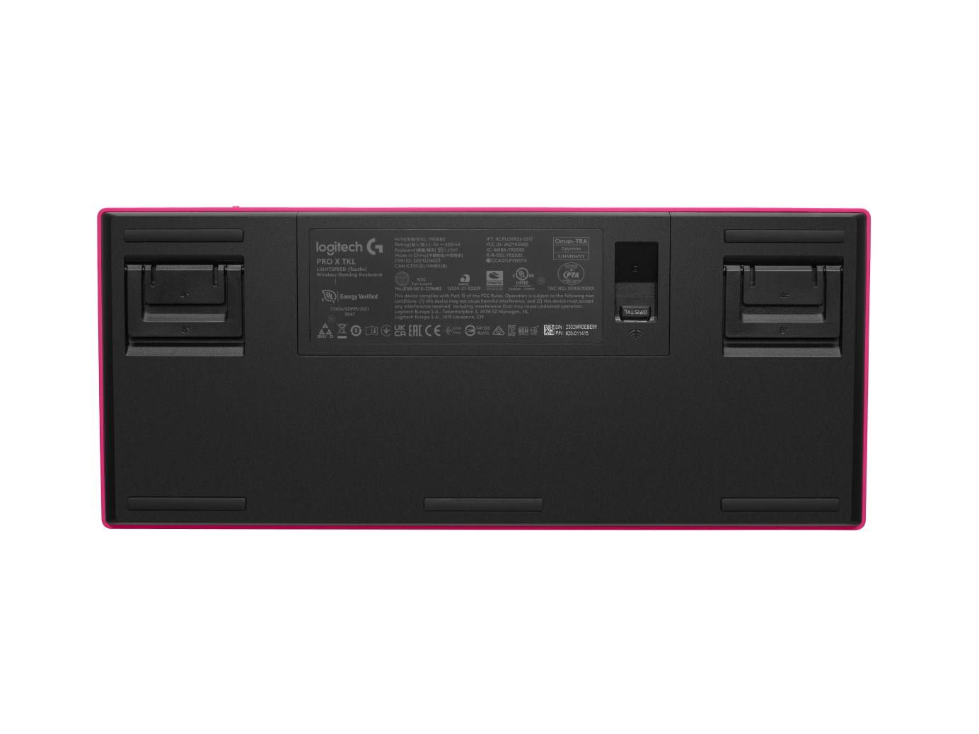 Logitech G PRO X TKL gaming toetsenbord RF draadloos + Bluetooth QWERTY US International Magenta-4