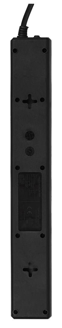 Ever Optima 3m Zwart 6 AC-stopcontacten 250 V-3