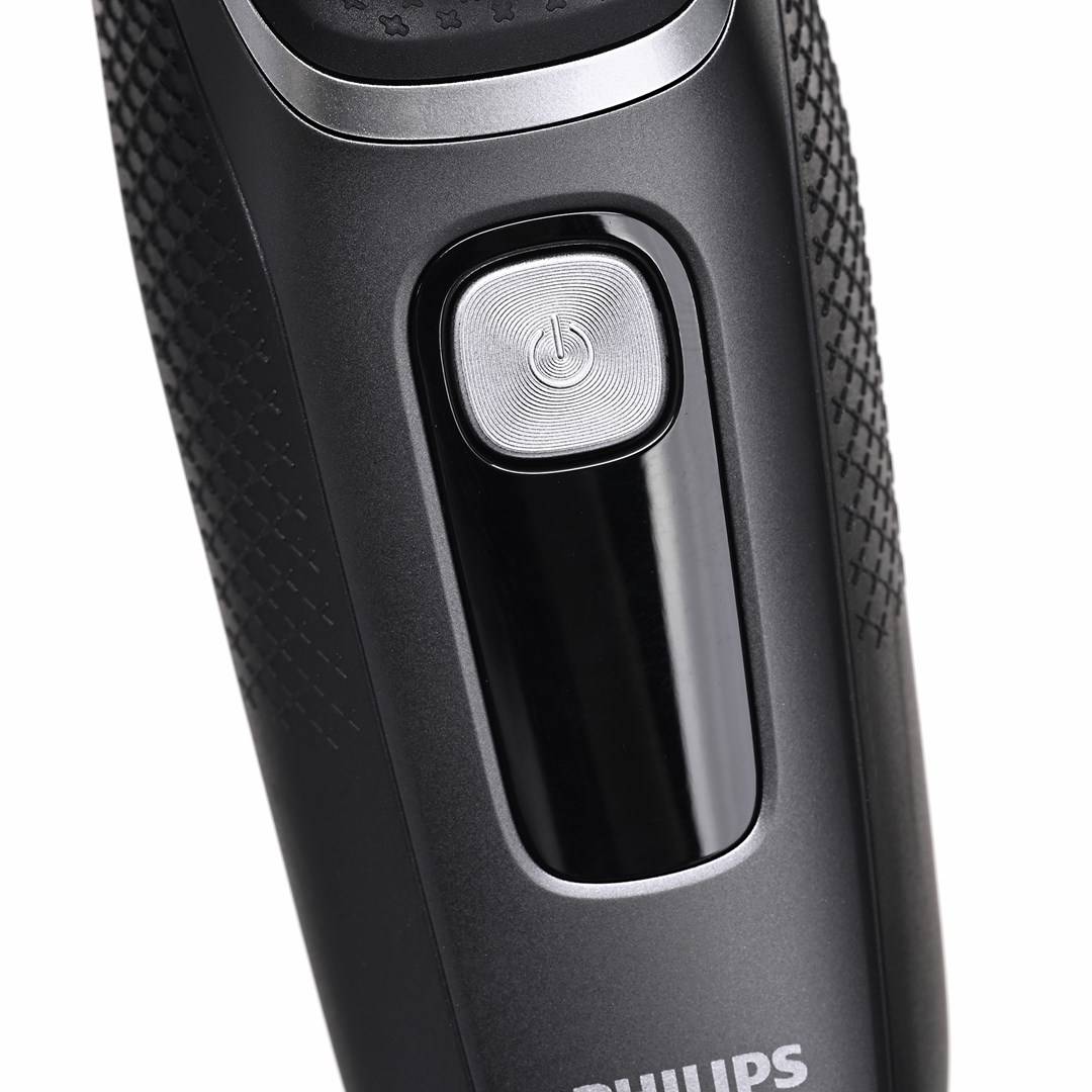 Philips S3343/13 herenscheerapparaat met roterende trimmer, zwart en chroom-6