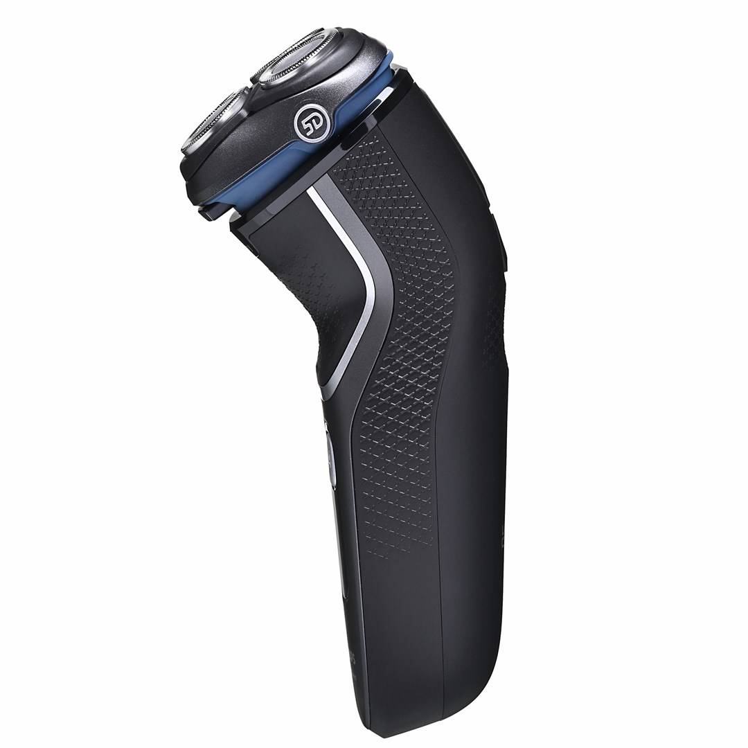 Philips S3343/13 herenscheerapparaat met roterende trimmer, zwart en chroom-2