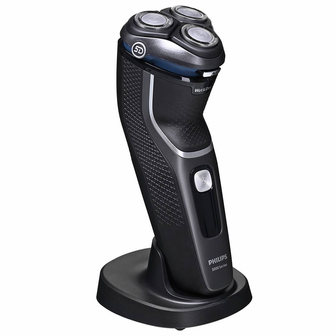 Philips S3343/13 herenscheerapparaat met roterende trimmer, zwart en chroom-4