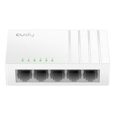Cudy GS105U netwerkswitch, onbeheerd, Gigabit Ethernet (10/100/1000), wit.-0