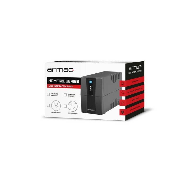 UPS ARMAC HOME LITE LINE-INT 2X230V EN HL650E/LEDV2-3